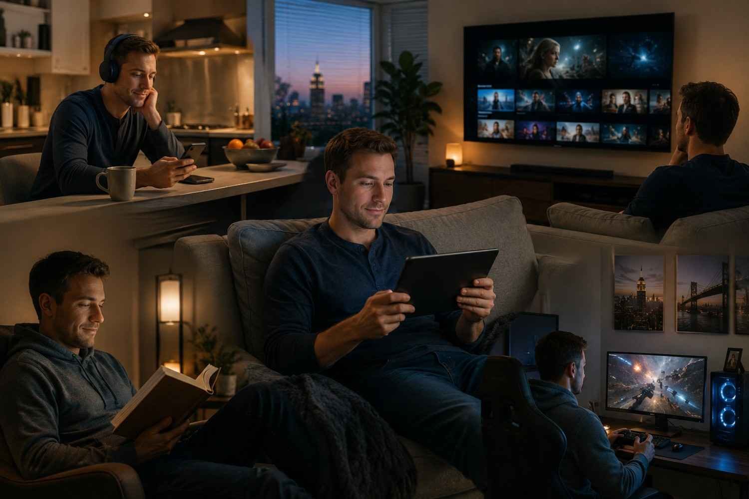 Entertainment Has Become Part of Everyday Routines